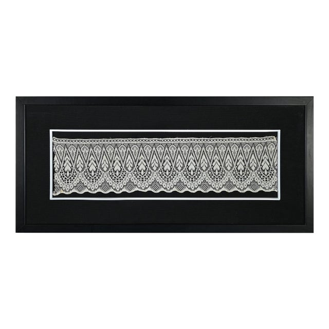 Antique Southern Italian Silk Lace Embroidery, 18th Century For Sale