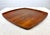 Mid Century Modern Scandinavian Extra Large Teak Tray For Sale In New York - Image 6 of 11