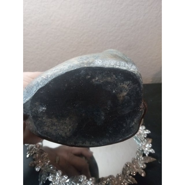 GORGEOUS Artist Signed Nolan 6" Raku Figurine The product is a stunning 6" Raku figurine created by artist Nolan. This...