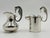 1950s Los Castillo Taxco Seahorse Silver Plate Creamer & Sugar Set For Sale - Image 11 of 18