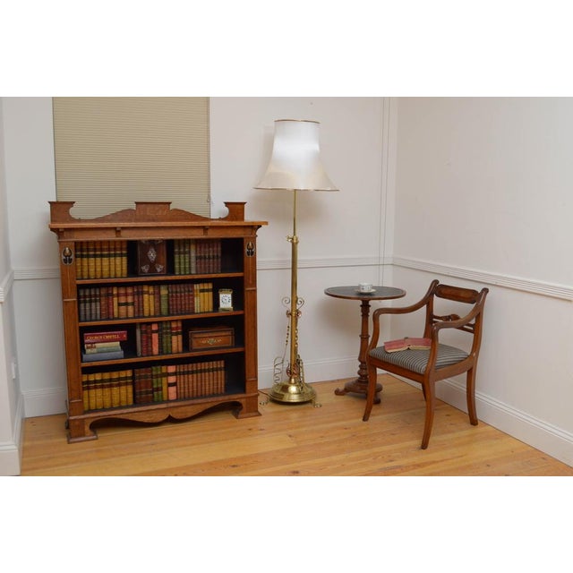 Art Nouveau Floor Standard Lamp For Sale - Image 3 of 11