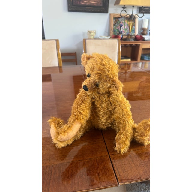 Teddy Bear Vintage Mohair Handmade Pristine C1980 For Sale - Image 15 of 18
