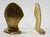 Mid 20th Century Vintage Brass Clam Shell Bookends, a Pair For Sale - Image 5 of 5