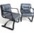 These vintage lounge chairs combine timeless style and comfort, making them perfect for elevating any living space....