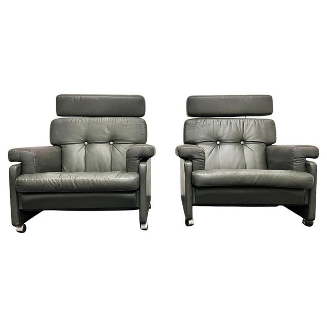 Mid-Century Leatherette Armchairs from Arch, Spicka, 1970s, Set of 2 For Sale - Image 10 of 10