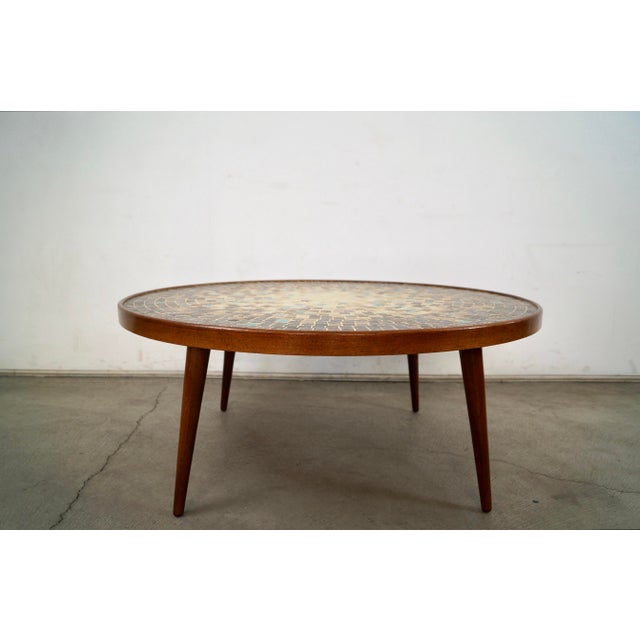 Marshall Studios 1960’s Mid-Century Modern Gordon & Jane Martz Mosaic Tile Coffee Table For Sale - Image 4 of 12