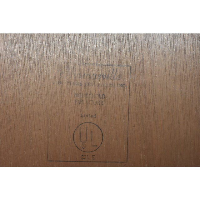 Brown Late 20th Century Thomasville Mystique Chinoiserie Display Cabinets -a Pair For Sale - Image 8 of 12