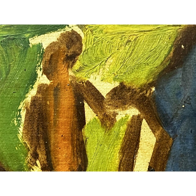 Alfred Lehmann, Composition, Germany, 1961, Cardboard For Sale - Image 3 of 7