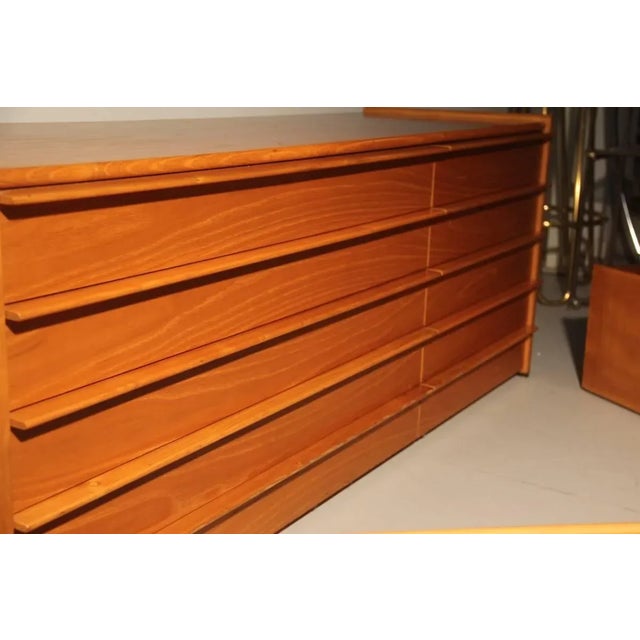 Wooden Chest of Drawers, 1960s, Set of 3 For Sale - Image 6 of 10