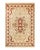Vintage Traditional Hand Knotted Wool Area Rug, Gold - 6'0" X 8'10" For Sale - Image 9 of 9