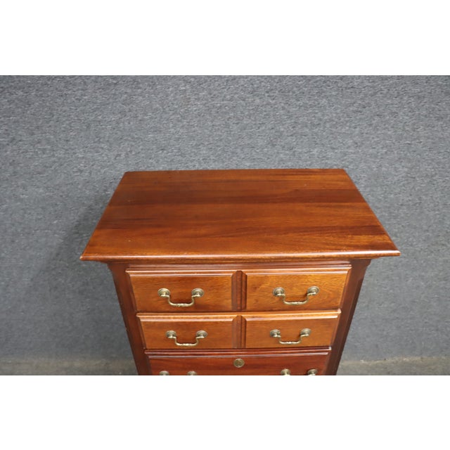 Late 20th Century Kincaid Solid Cherry Lingerie Chest For Sale - Image 5 of 10