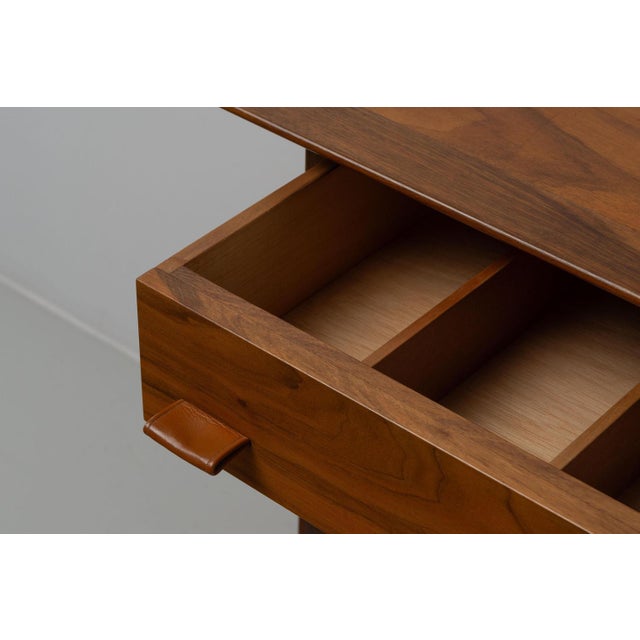 Walnut Console Cabinet, France, 1960s For Sale - Image 9 of 14