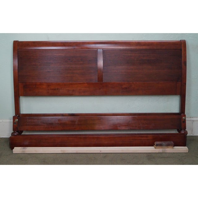 Ethan Allen British Classics King Size Kingston Bed Chairish