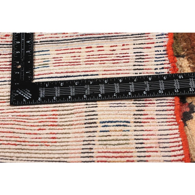 Vintage Persian Lori Checkerboard Rug - 06'02 X 08'09 For Sale In Dallas - Image 6 of 9