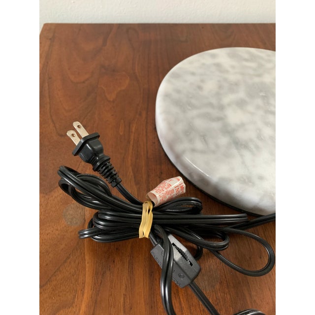 Mid-Century Modern Early 21st Century George Kovacs Chrome Eyeball Table Lamp With Marble Base For Sale - Image 3 of 13