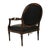 Louis XVI Style Zebra Print Leather Chair For Sale - Image 10 of 10