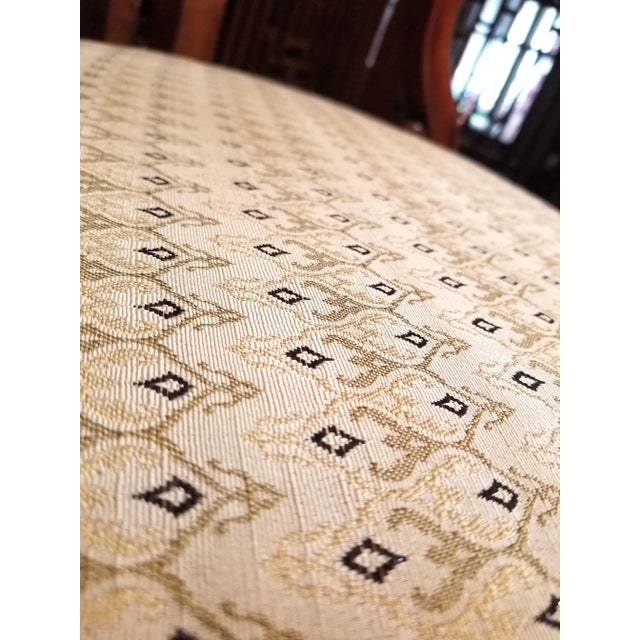 Celadon Antique English Mahogany Armchair For Sale - Image 8 of 10