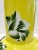 Hand Painted Porcelain Floral Inspired Vase For Sale - Image 4 of 4