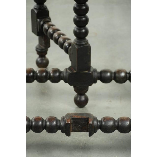 Antique English Oak Gateleg Table, 1800s For Sale - Image 15 of 17