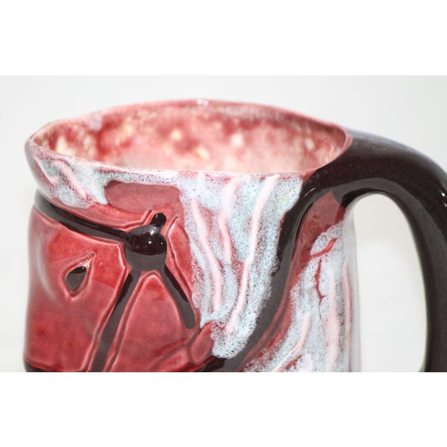 Rare, Signed Vintage Frank Engle (1916-2002) Ceramic Horse Mug For Sale - Image 4 of 6