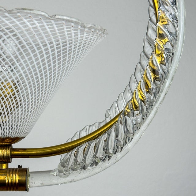 Vintage Murano Glass Pendant from Barovier & Toso, Italy, 1930s For Sale - Image 15 of 18