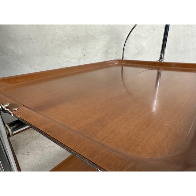 Vintage Foldable Serving Table from Gerlinol, 1950s For Sale - Image 6 of 12