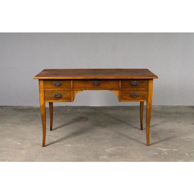 Art Nouveau Desk in Oak For Sale - Image 6 of 18