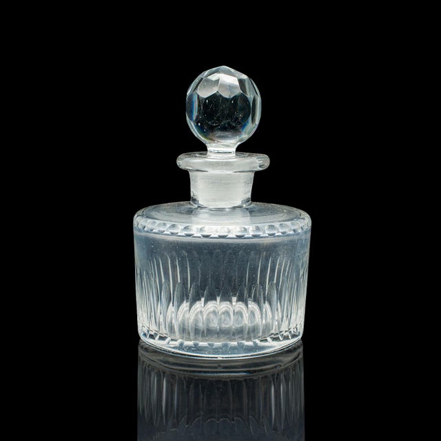 Antique Perfume Bottle, English, Glass Scent Dispenser, Early Victorian, c.1850 For Sale - Image 6 of 10
