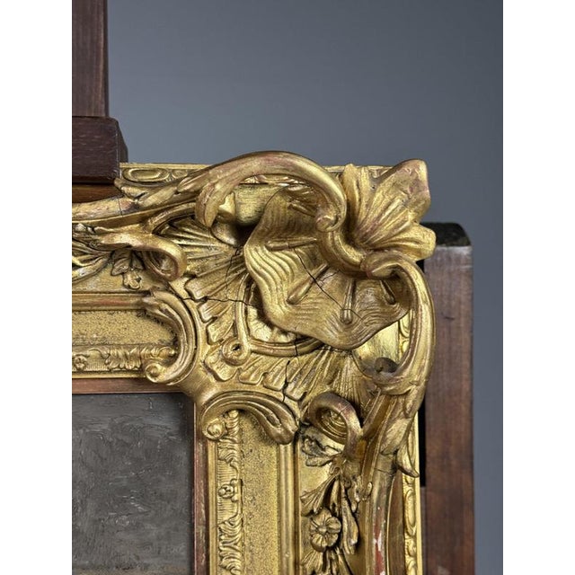 Alfred Arthur Brunel De Neuville, Playing Kittens, Oil on Panel For Sale - Image 15 of 18