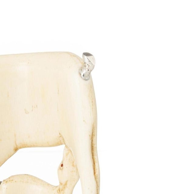 Luiz Ferreira, Gazelle Sculpture, Silver For Sale - Image 4 of 6