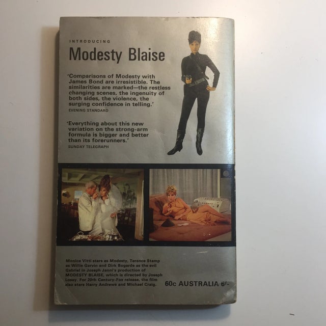 An inspired and sensational screen version by Peter O'Donnell 1966 starring Monica Vitti, Terrence Stamp and Dirk Bogarde....