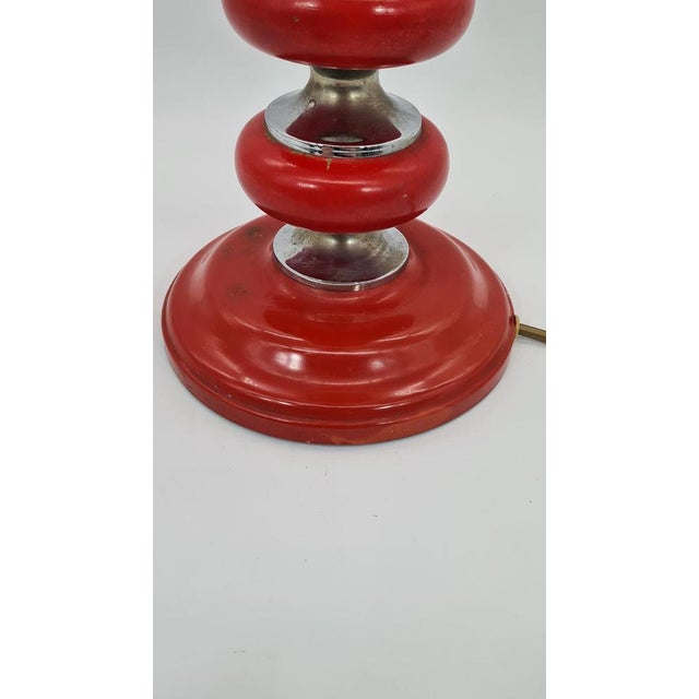 Mid-Century Modern Space Age Table Lamp, GDR, 1970s For Sale - Image 3 of 15