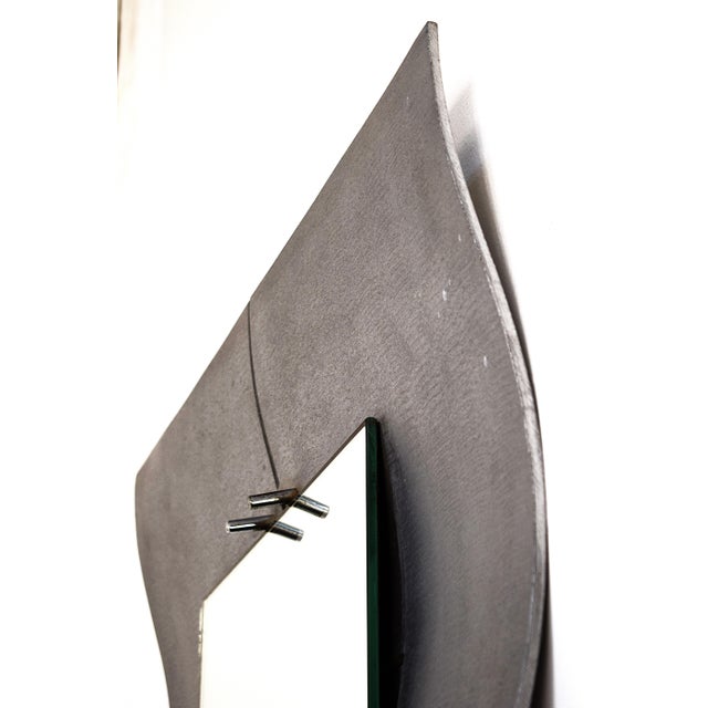 Wave Mirror by Burchiellaro Lorenzo, 1970s For Sale - Image 10 of 18