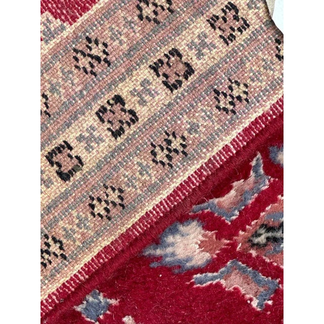 Small Vintage Pakistani Rug, 1980s For Sale - Image 12 of 13