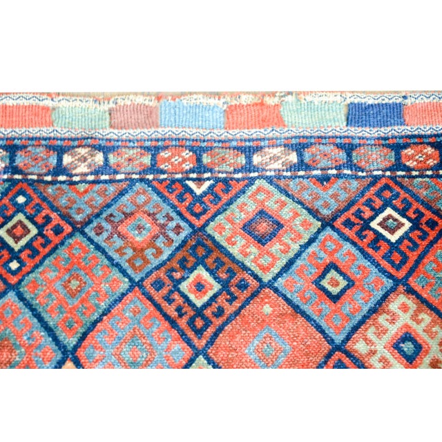 1910s Early 20th Century Kurdish Jaffe Rug For Sale - Image 5 of 10