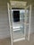 Hekman French Country Style Alabaster Lime Green Lighted Curio Cabinets- A Pair For Sale - Image 11 of 18