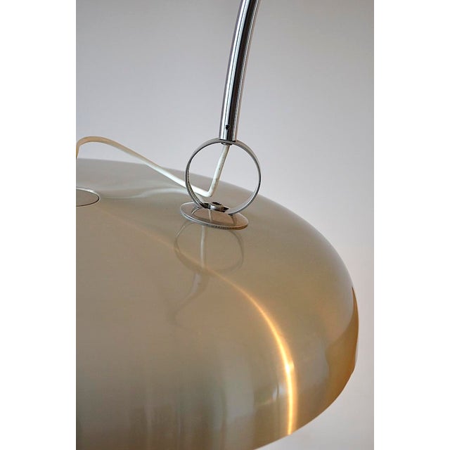 Metal Italian Arc Clamp Lamp by Pirro Cuniberti for Sirrah Imola, 1970s For Sale - Image 7 of 18