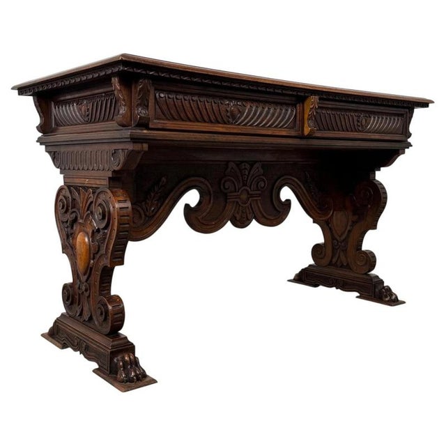 19th Century Antique Walnut Occasional Table, 1800s For Sale - Image 5 of 12