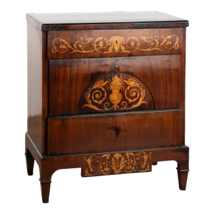 Inlaid Mahogany Empire Commode, Denmark Circa 1810