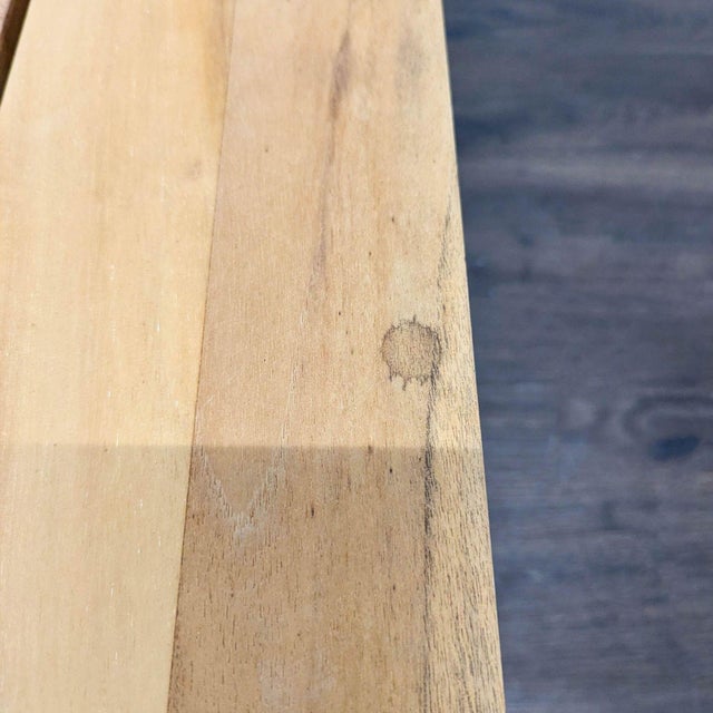 Restoration Hardware Marbella Teak Bench For Sale In San Francisco - Image 6 of 7