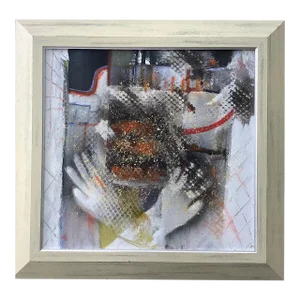 "This Happened". Abstract Mixed Media Painting by Reter Rossiter