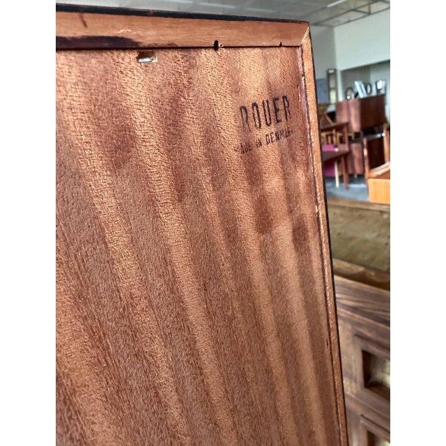 Mid-Century Danish Rosewood Sideboard by Brouer Møbelfabrik – Vintage Scandinavian Credenza For Sale - Image 9 of 10