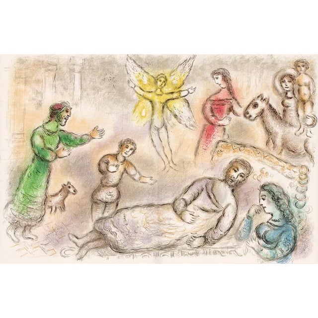 Marc Chagall, Peace Regained from Odyssey, 1989, Lithograph For Sale - Image 11 of 14