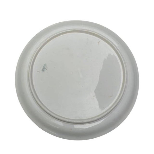Large 19th Century French Faience Roses Platter Creil & Montereau For Sale In Austin - Image 6 of 7