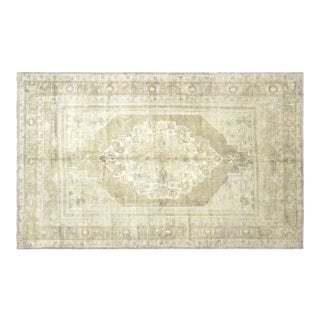 1960s Turkish Oushak Rug For Sale