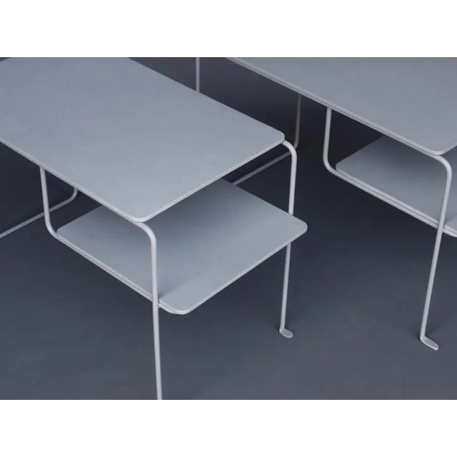 Beek Side Tables by Elmar Berkovich for 't Spectrum, 1956, Set of 2 For Sale - Image 4 of 12