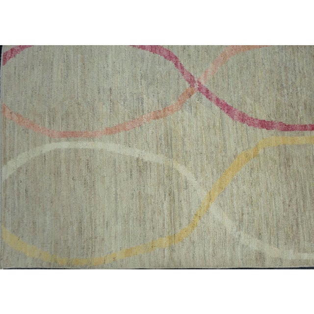 Turkish Oushak Rug 12'5" x 15'7" #18592 For Sale - Image 4 of 8
