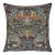 Peacock & Dragon Blue Tapestry Cushion With Feather Filler - 43x43cm (17"x17") For Sale