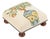 Orange Tree Vase Tapestry Footstool For Sale