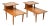 Heywood Wakefield M1574 Step End Tables For Sale